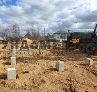 фундамент на забивных сваях